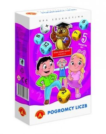 Alexander Gra planszowa Sowa Mądra Głowa poleca Pogromcy liczb
