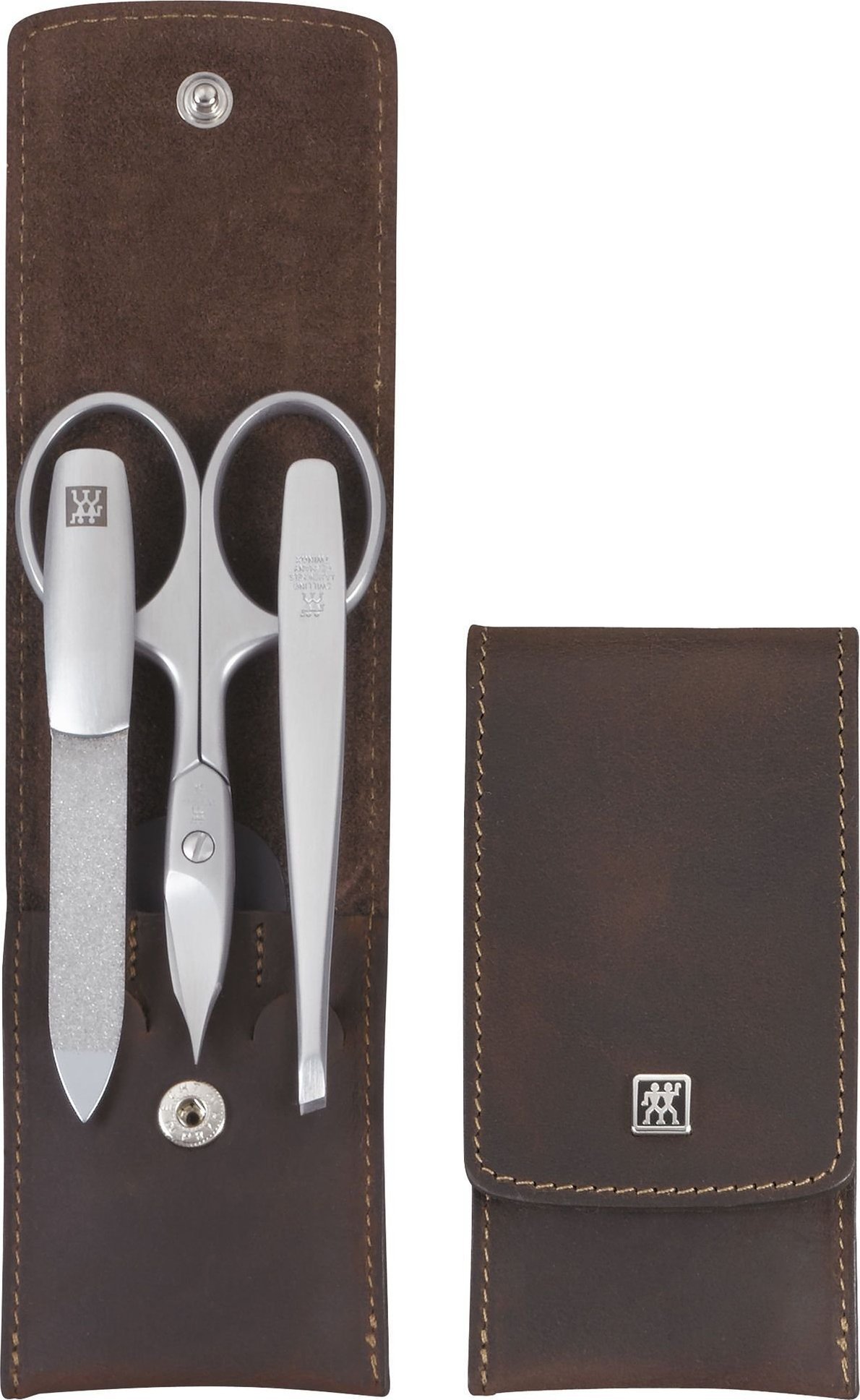 Zwilling Zwilling TWINOX Mountain Pocket Case, brown, 3 pcs.