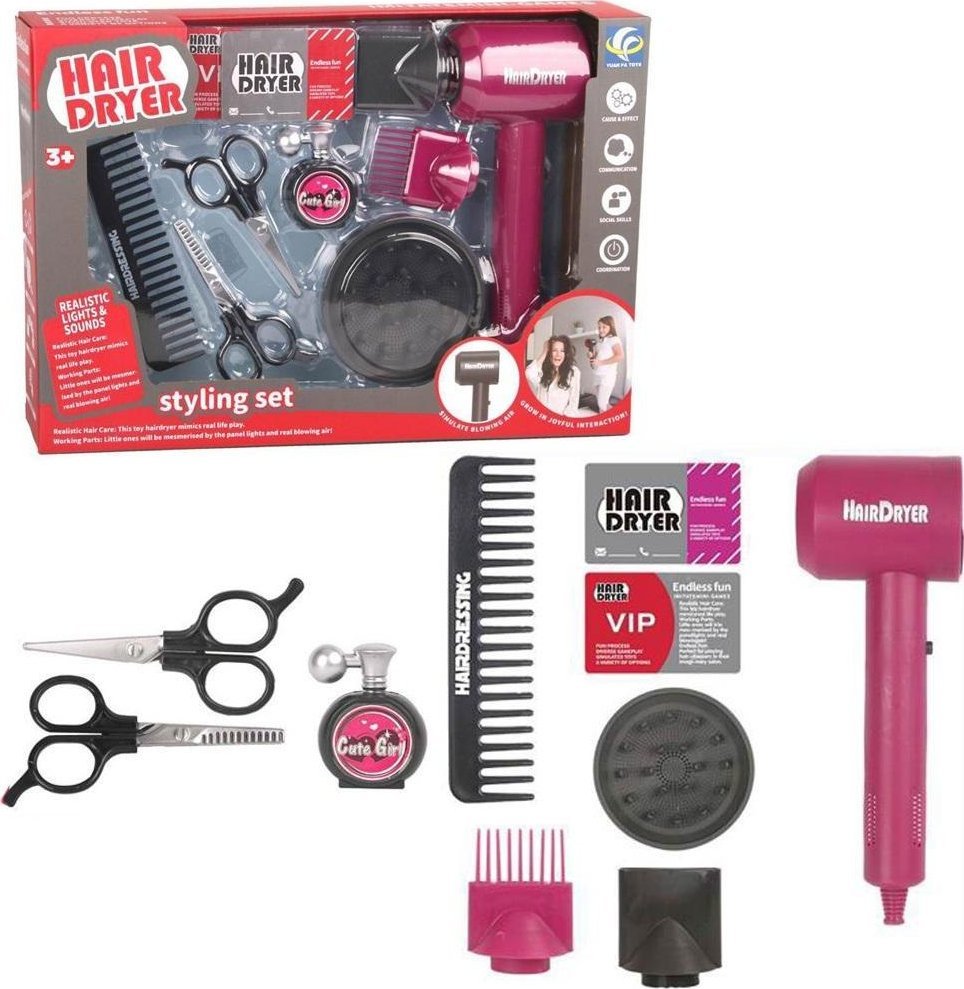 Zestaw fryzjerski z suszarką