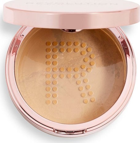 Makeup Revolution Makeup Revolution, Conceal & Fix, Vegan, Loose Setting Powder, Deep Honey, 13 g For Women