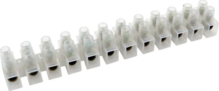 XBS Złączka listwa zaciskowa 10mm2 12 torowa 15A SK10/6 XBS