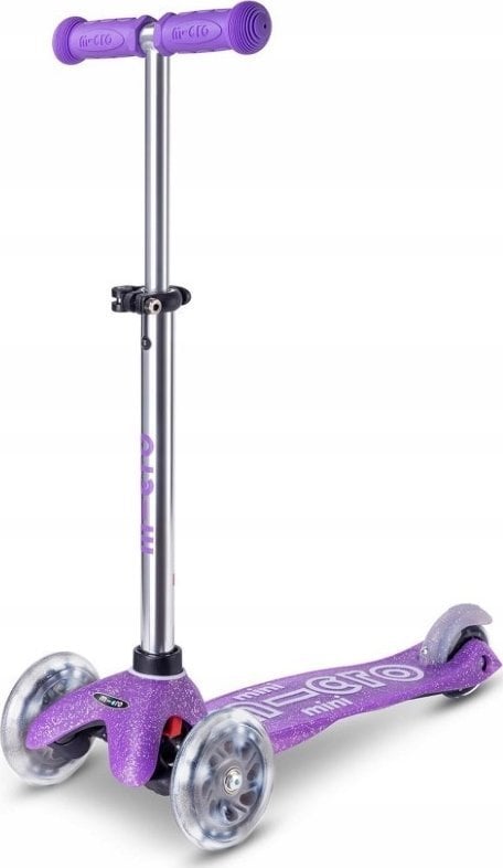 Hulajnoga Mini Micro Deluxe Fairy Glitter LED Purple