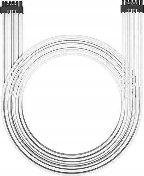 QingSea Kabel przewód 12VHPWR 70 cm do zasilacza 12+4 Pin Czarny 600W 16 AWG