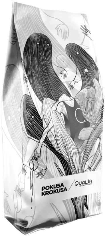 Kawa ziarnista Qualia Caffe Kawa ziarnista Pokusa Krokusa 6.0 - Szczecińskie Klimaty 1kg