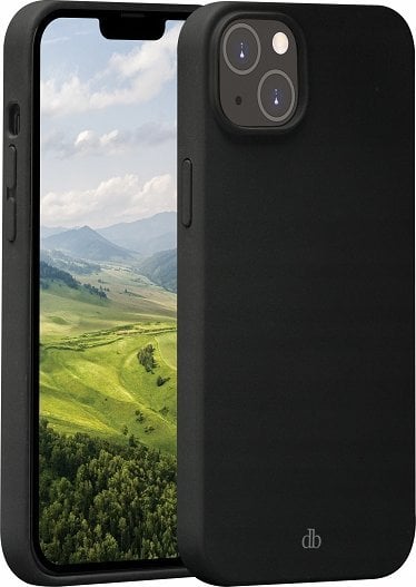 dbramante Monaco - Silicone MagSafe Case for iPhone 14 - Night Black