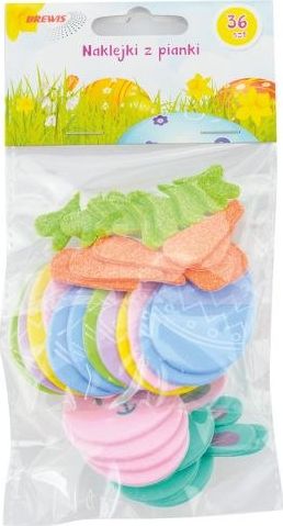 BREWIS Naklejki z pianki BREWIS Wielkanocne PVE 06 Brewis
