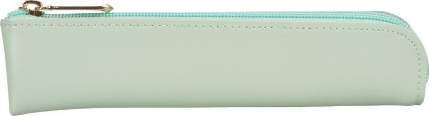 Etui na długopisy z suwakiem miętowe