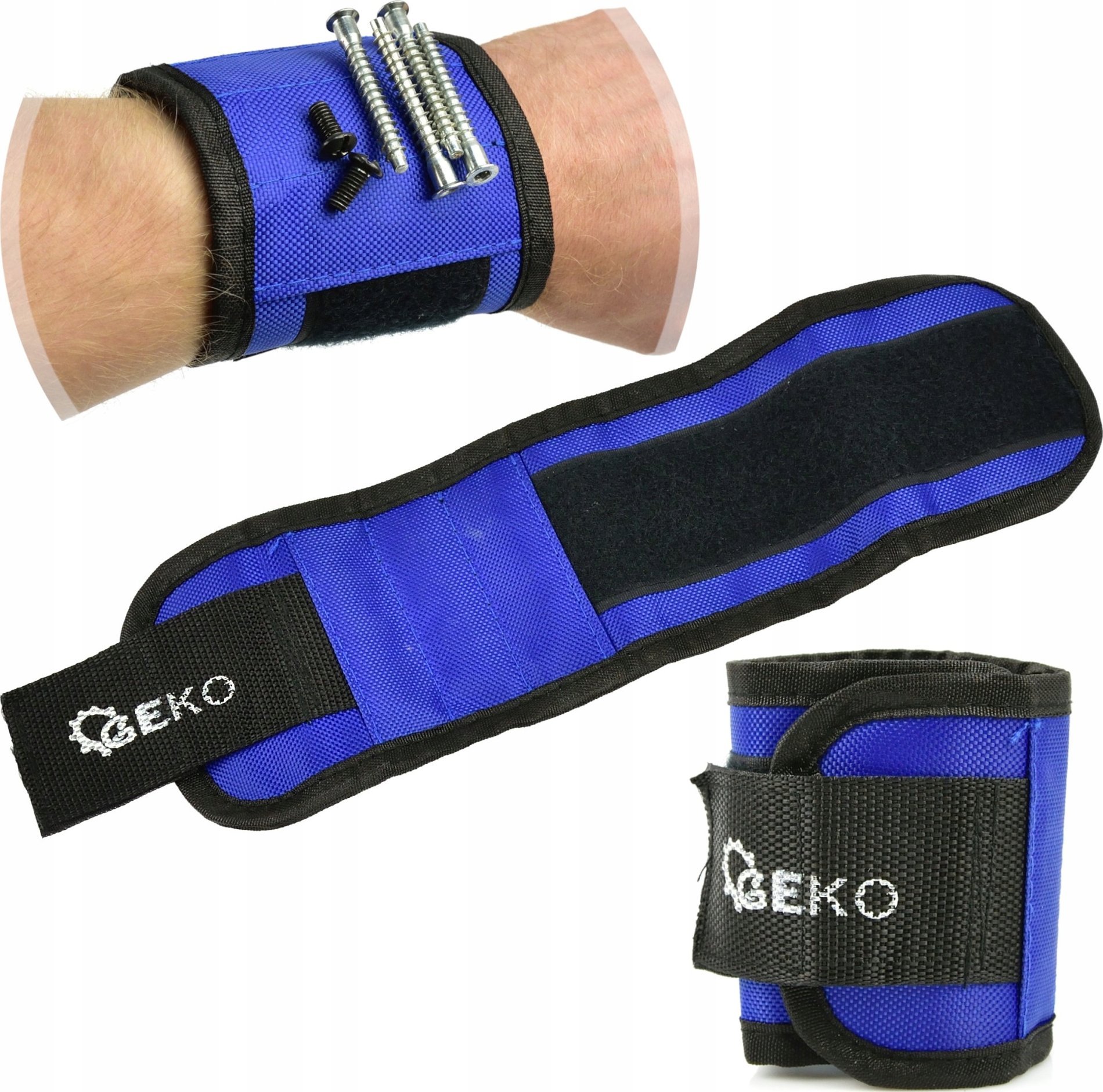 Geko Opaska magnetyczna na nadgarstek (48/120)