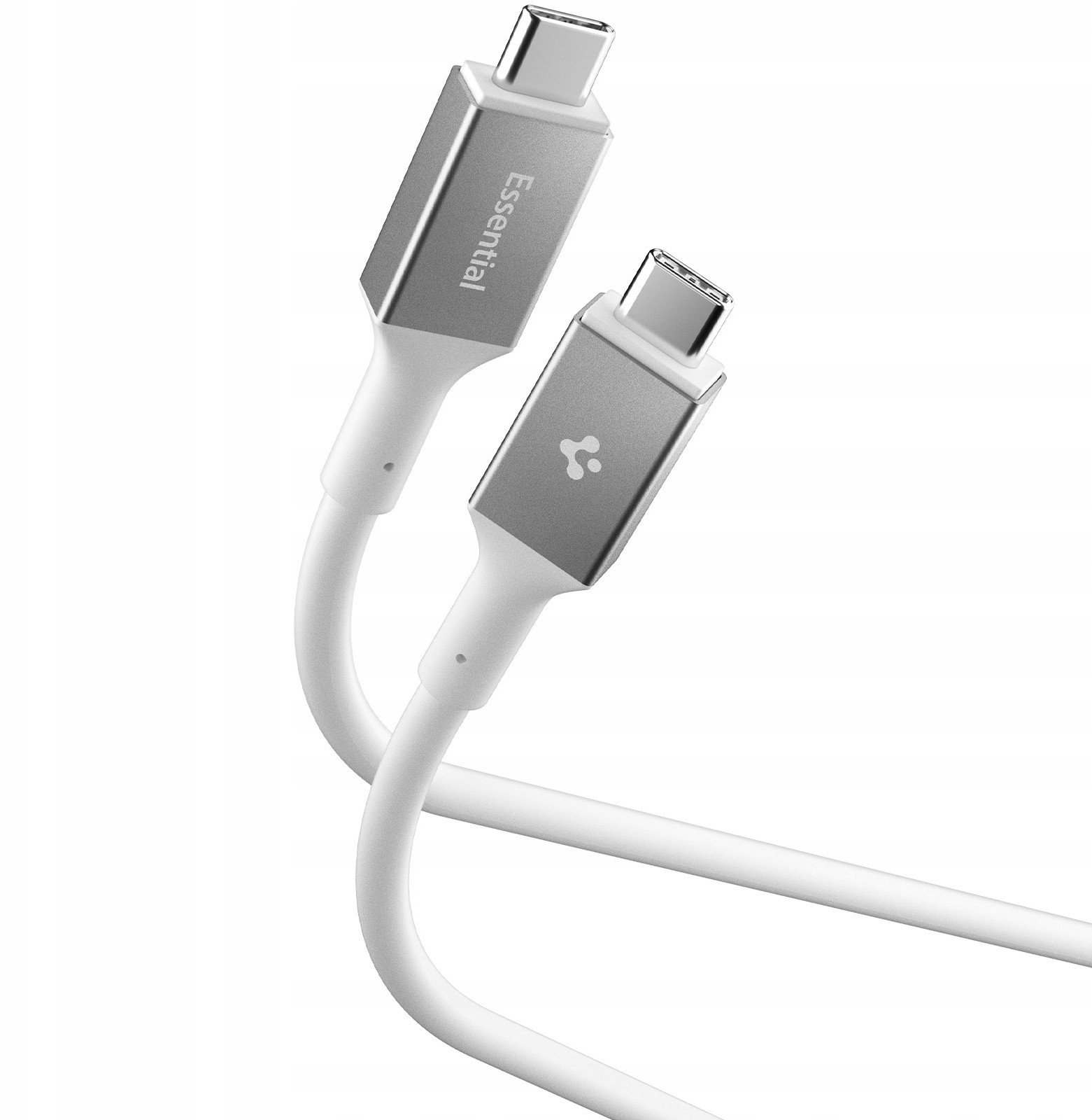 Kabel USB Spigen USB-C - USB-C 1.2 m Biały (ACA08774)