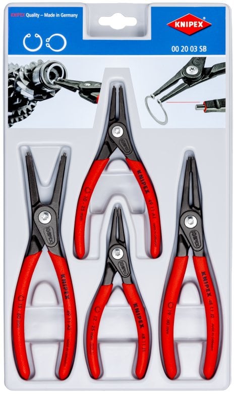 KNIPEX Precision Circlip Pliers Set