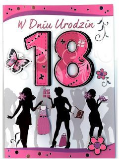 Panorama Karnet 18-stka naklejany 3D nr 006 + koperta (233359)