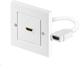 PremiumCord HDMI - HDMI, Biały (kphdmz01)