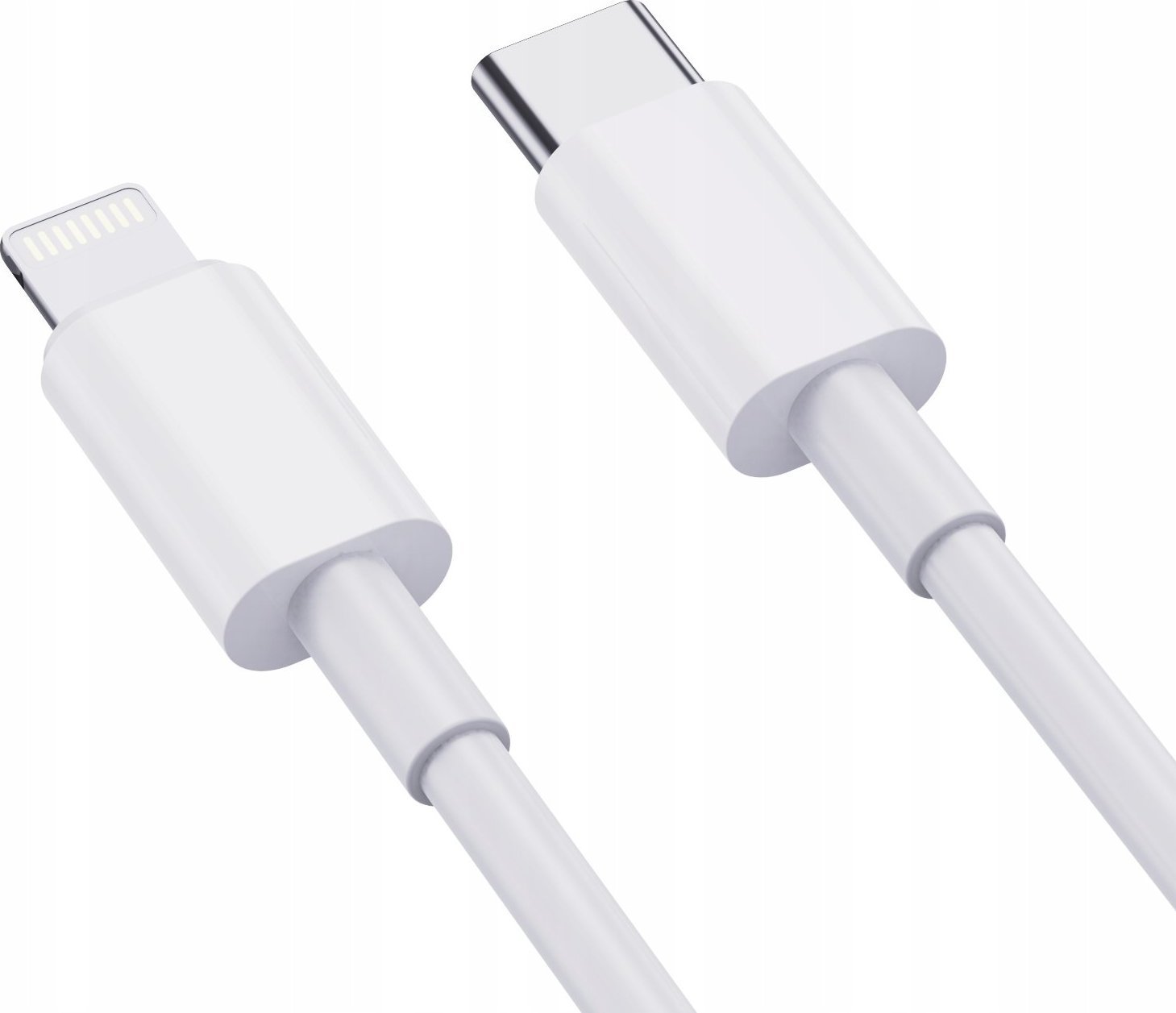 Kabel USB Jellico USB-C - Lightning 1 m Biały (6972310641799)