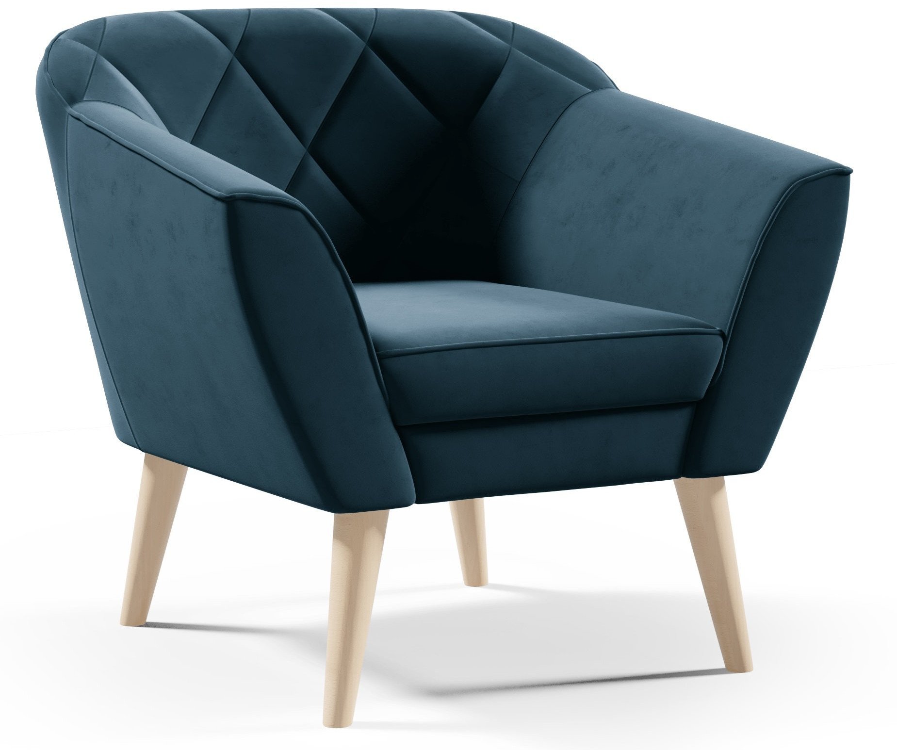 Fotel GLORIA w stylu skandynawskim manila 25