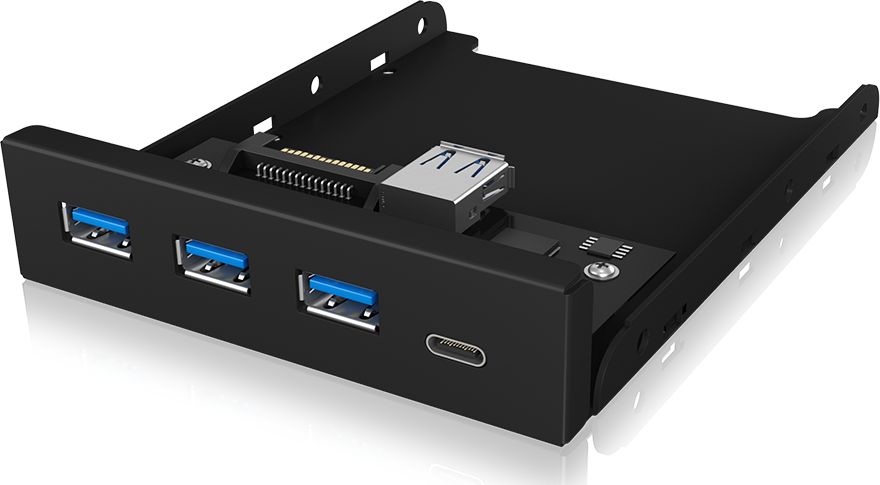 Icy Box Panel przedni 3x USB 3.0 + 1x USB-C (IB-HUB1418-i3)