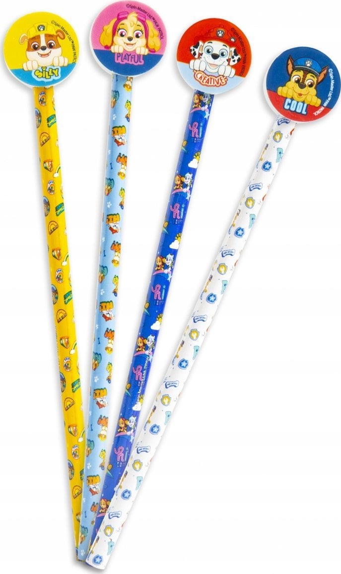 RMS *****Psi Patrol zestaw 4 ołówków 97-0017 12085