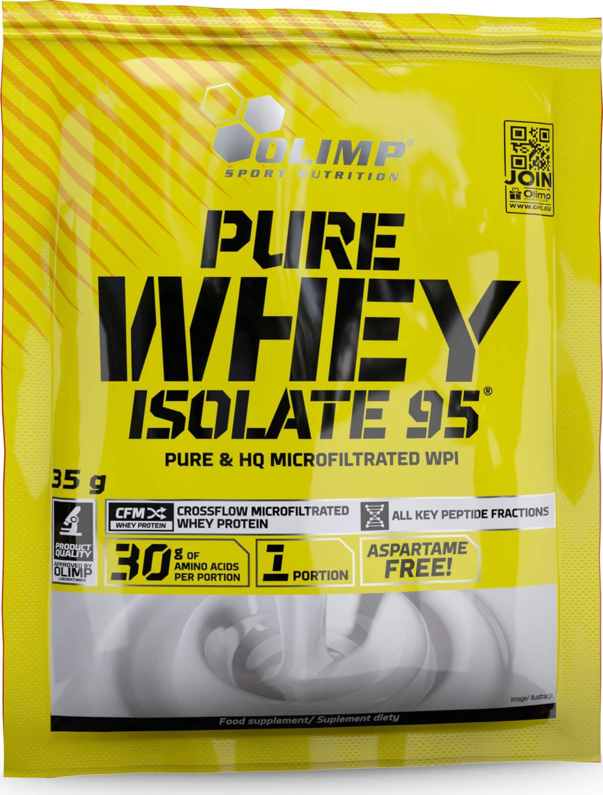 Olimp Pure Whey Isolate 95 - 35g coconut cream