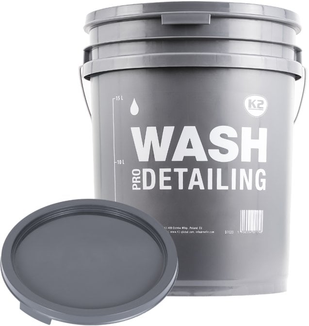 K2 WIADRO DETAILINGOWE 20 L SZARE "WASH"