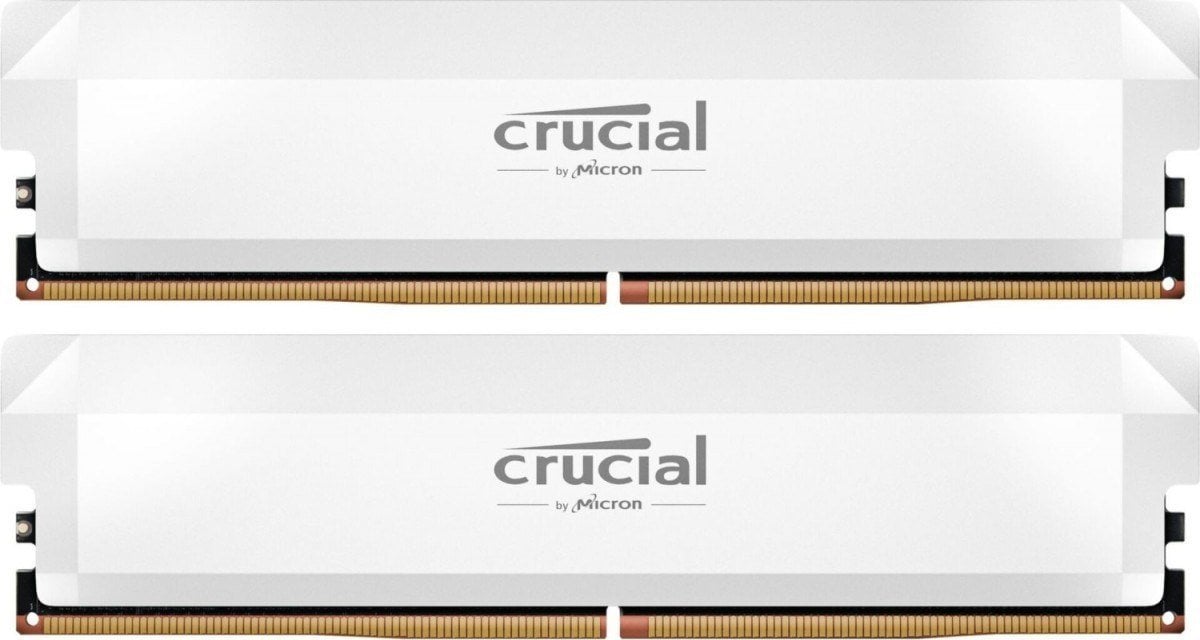 Pamięć Crucial Pro Overclocking, DDR5, 32 GB, 6400MHz, CL38 (CP2K16G64C38U5W)