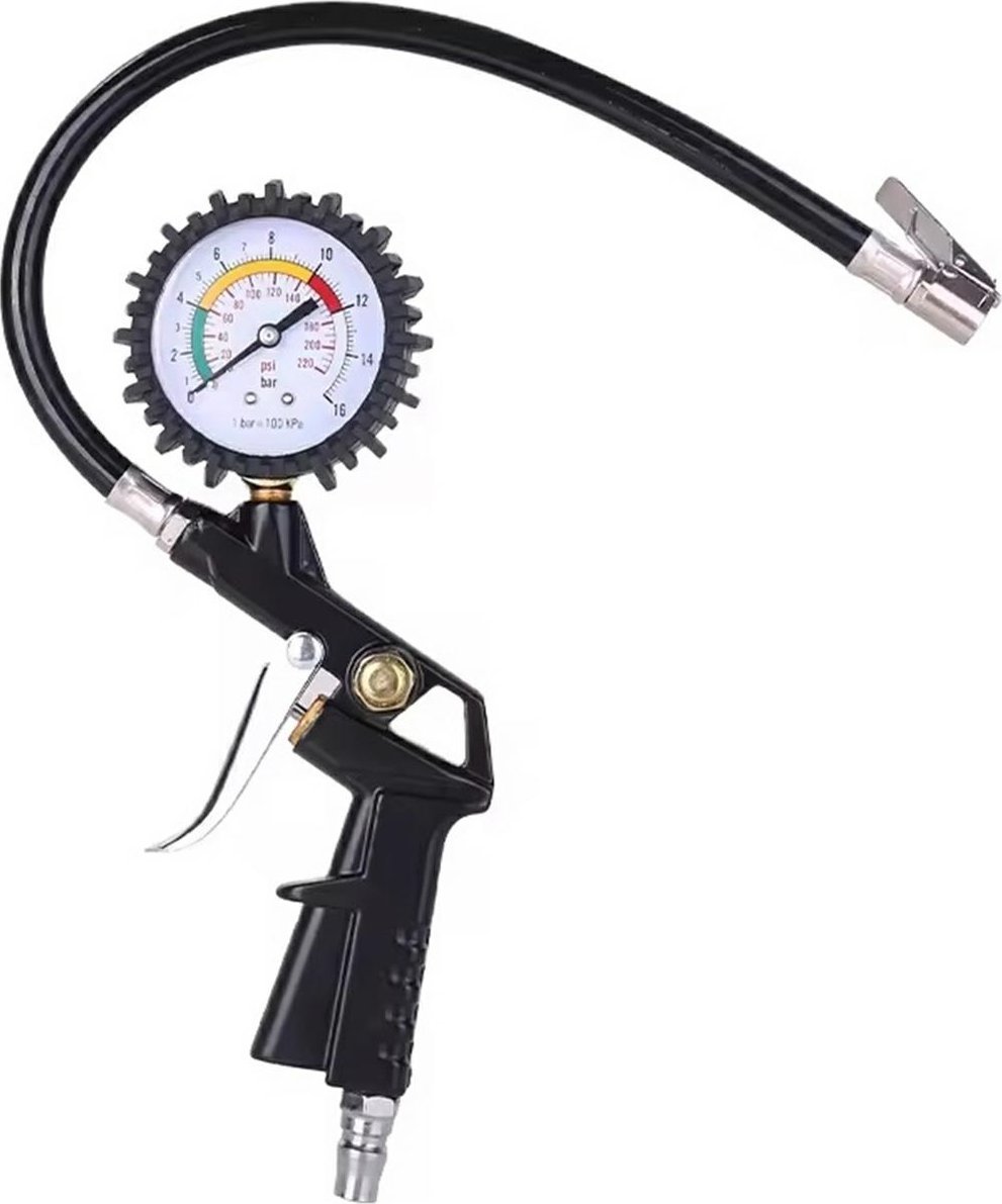 ATL DA120 Pistolet do pompowania kół manometr