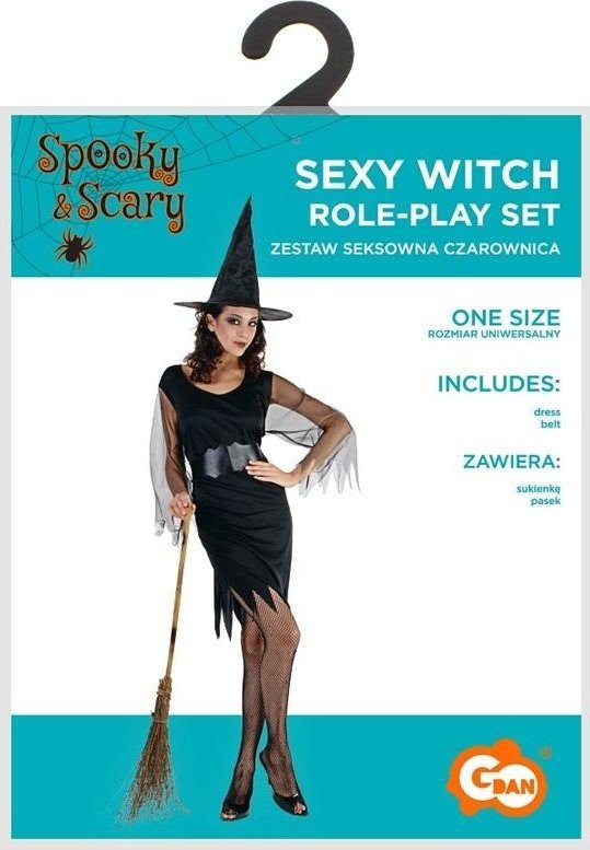 GoDan Strój dla dorosłych Seksowna Czarownica rozm. uniw