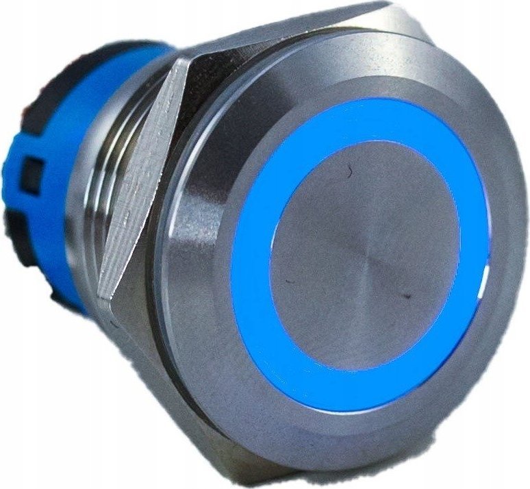 Reer PRZYCISK WYJŚCIA EXIT PODŚWIETLANY NIERDZEWNY BLUE