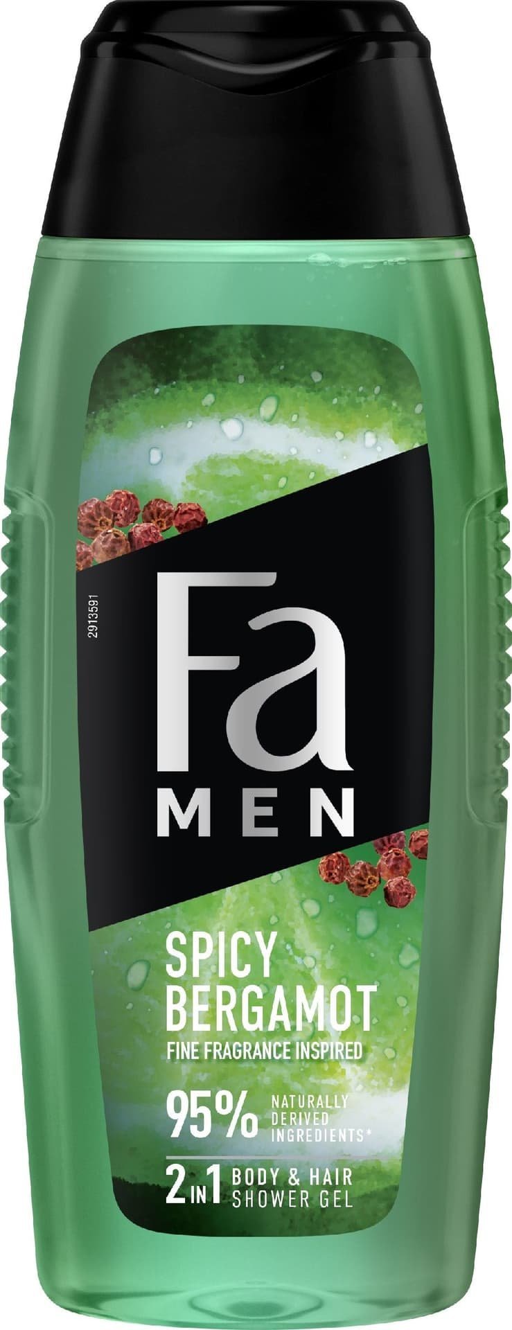Schwarzkopf H FA MEN SPICY BERGAMOT 400 ML żel pod prysznic