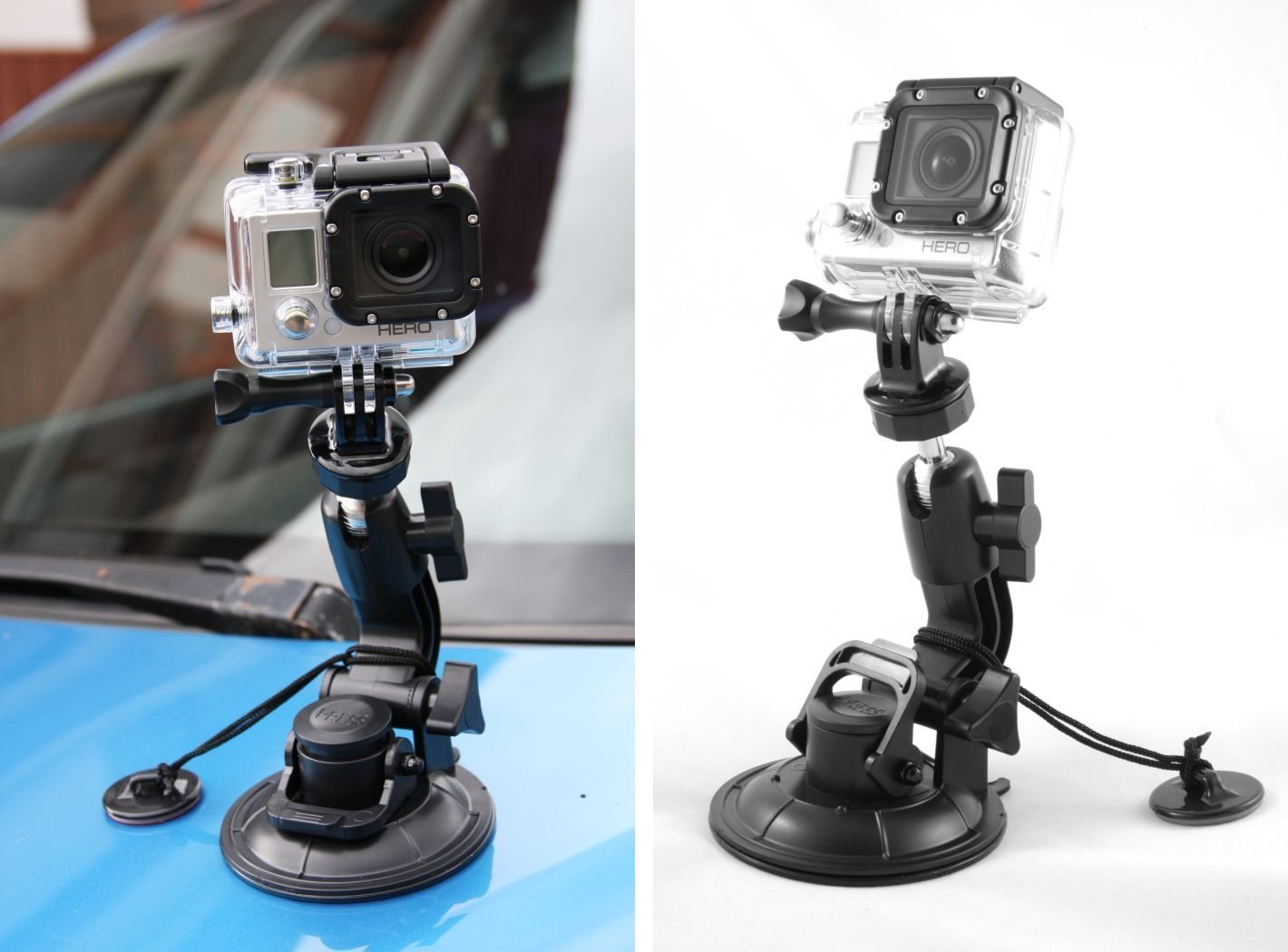 Xrec Zestaw Akcesoria Montażowe Do Gopro Hero 4 3+ 3 2