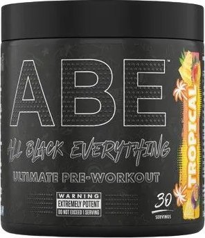 Applied Nutrition - Przedtreningówka, ABE - All Black Everything, Tropical, Proszek 375g