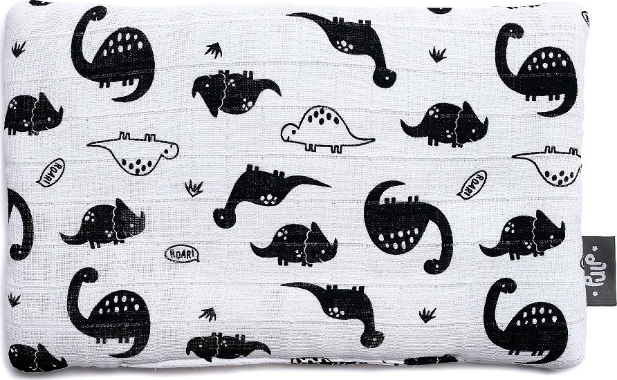 Pulp Pulp, Poduszeczka z bawełny, Dinozaury, 22 x 32 cm