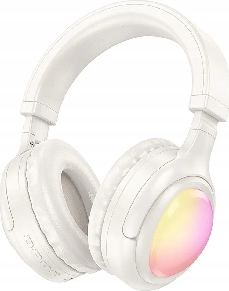 Słuchawki Hoco HOCO słuchawki bezprzewodowe bluetooth nagłowne W48 białe