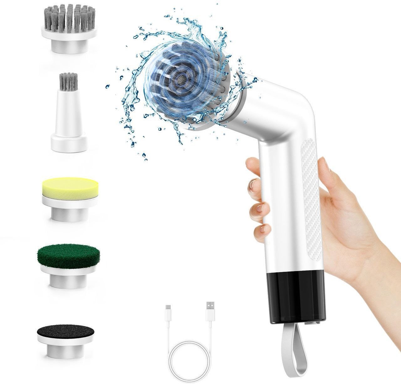 EXTRALINK POWERLINK SZCZOTKA Z WYMIENNYMI KONCOWKAMI WBUDOWANY AKUMULATOR