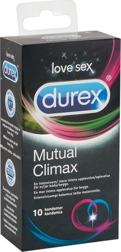Durex Durex prezervatyvai Mutual Climax 10 vnt.