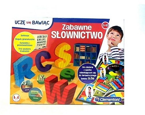 Clementoni Gra edukacyjna - zabawne słownictwo (50026 CLM)