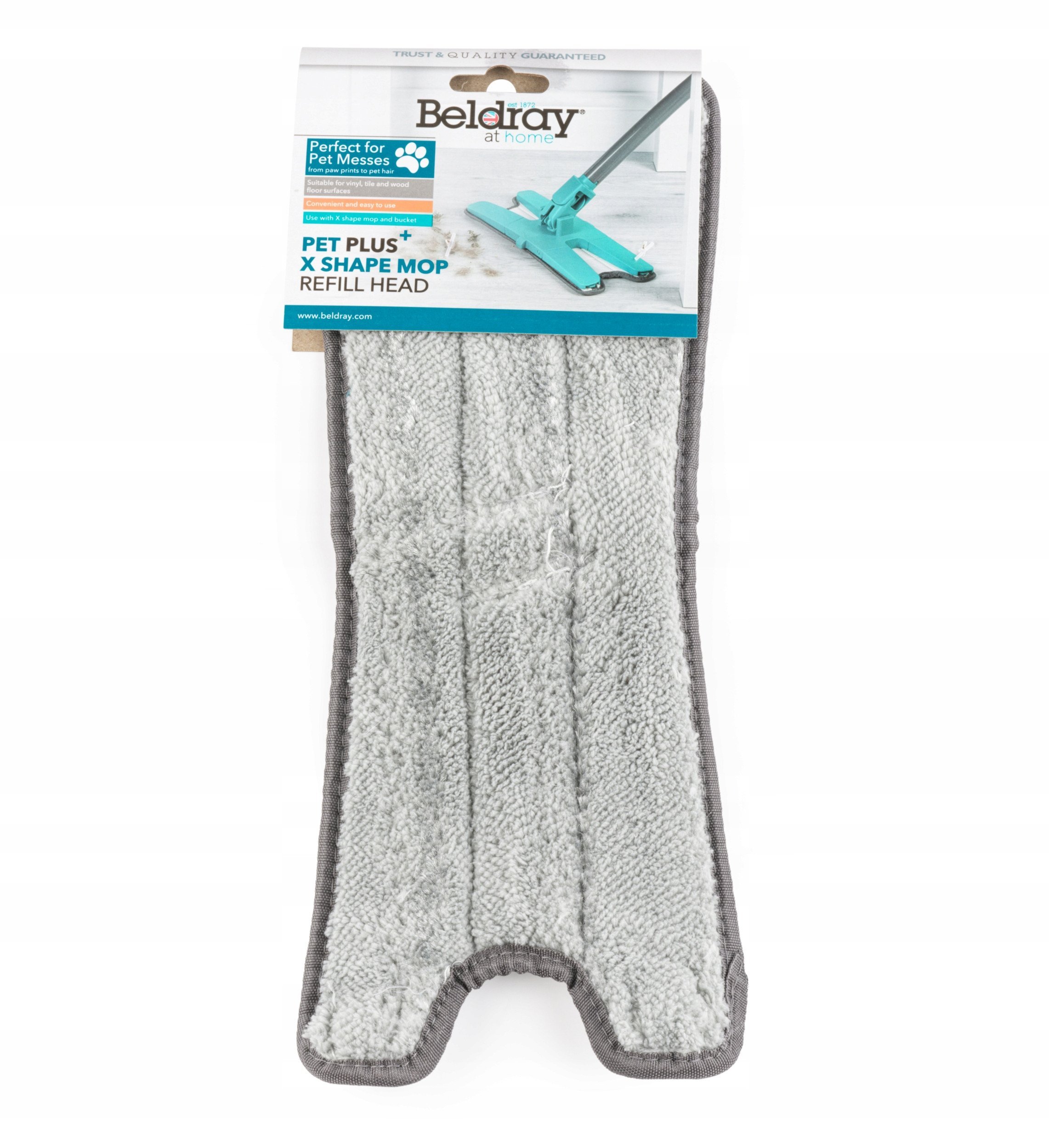 WKŁAD ZAPAS DO MOPA BELDREY PET PLUS X SHAPE