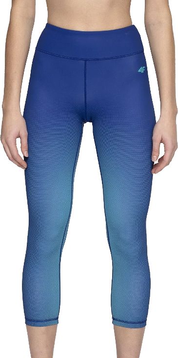 4f Legginsy damskie H4L20-SPDF008 niebieskie r. XS