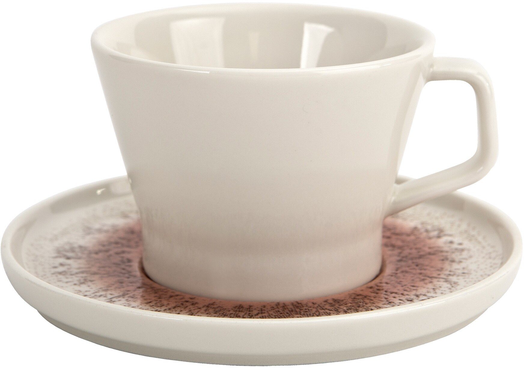 Filiżanka porcelanowa 225 ml + spodek Sol