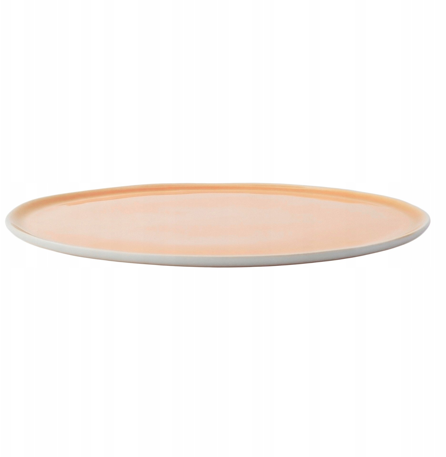 ETER Talerz płaski okrągły 18 cm, łososiowy