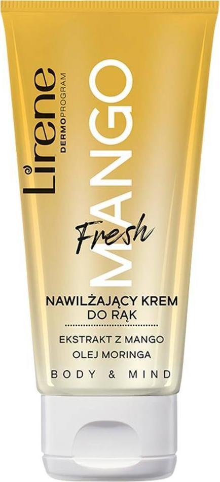 Lirene LIRENE_Body&Mind nawilżający krem do rąk Fresh Mango 50ml