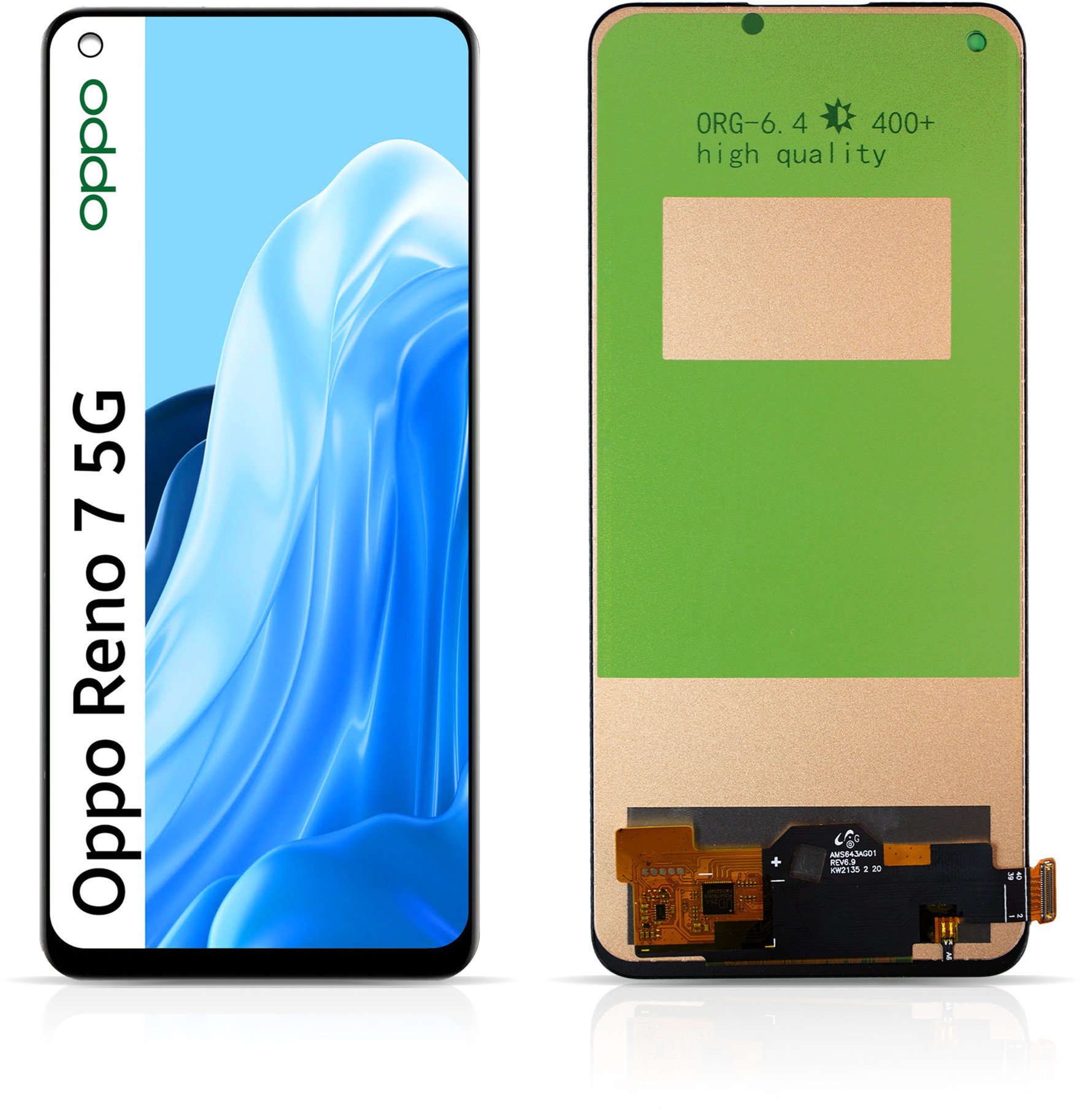 Wyświetlacz do Oppo Reno7 5G Ekran LCD Incell CPH2371 (5904858382224)