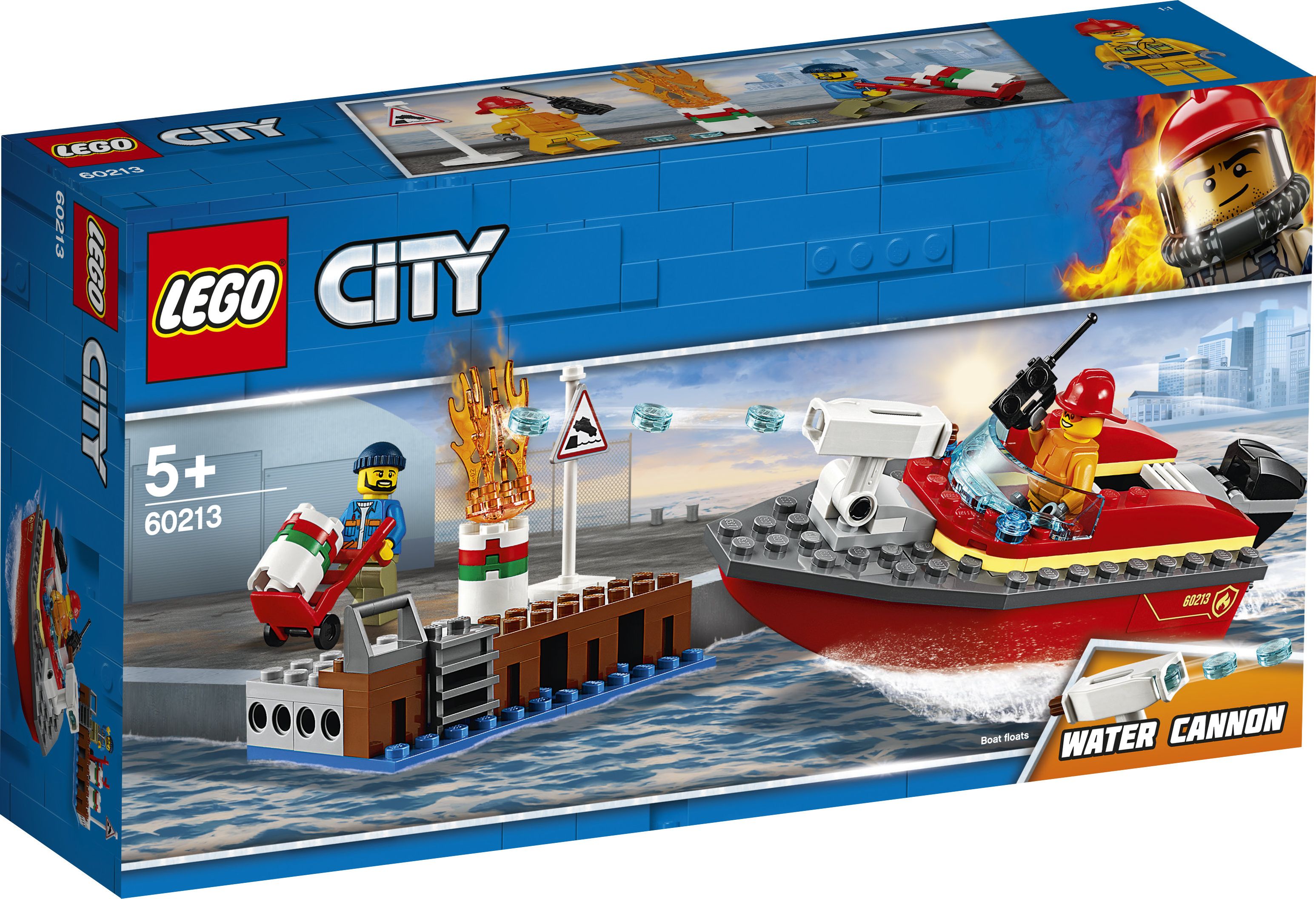 LEGO City Pożar w dokach (60213)