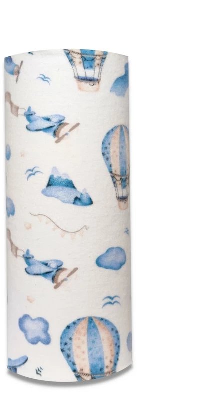 Pielucha flanela druk 70/80 Lotnisko 4830