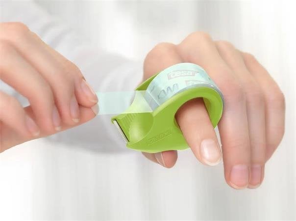 Tesa ECO* & CRYSTAL, 1 rolka 10mX19mm Blister, z dyspenserem