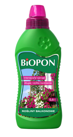 Biopon Nawóz w płynie do roślin balkonowych 0,5L (1011)