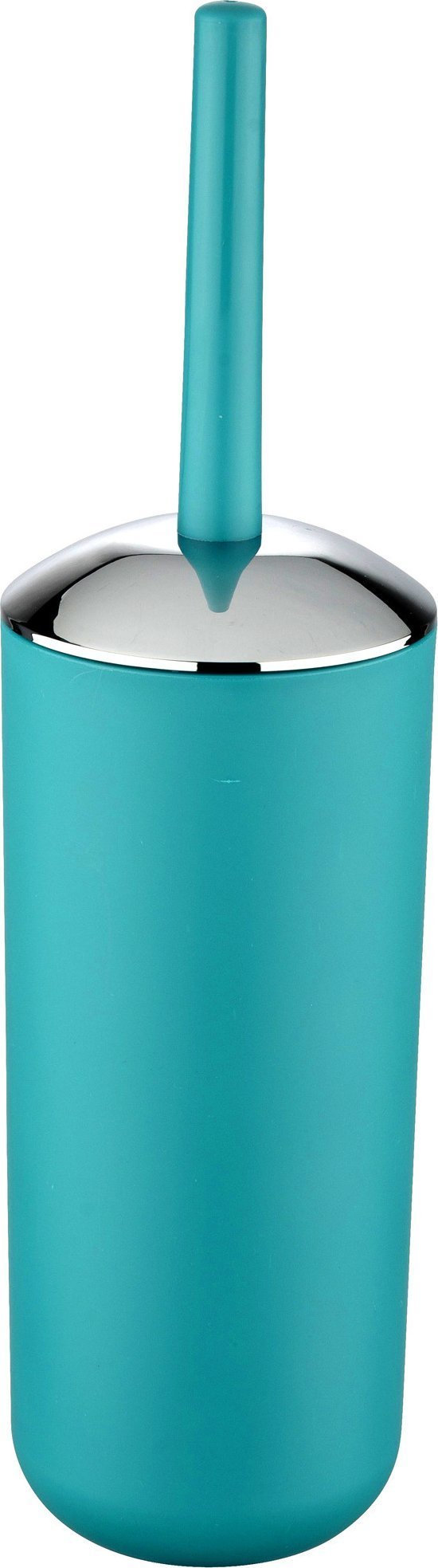 Wenko Pojemnik na szczotkę BRASIL, turkusowy + szczotka WC, WENKO