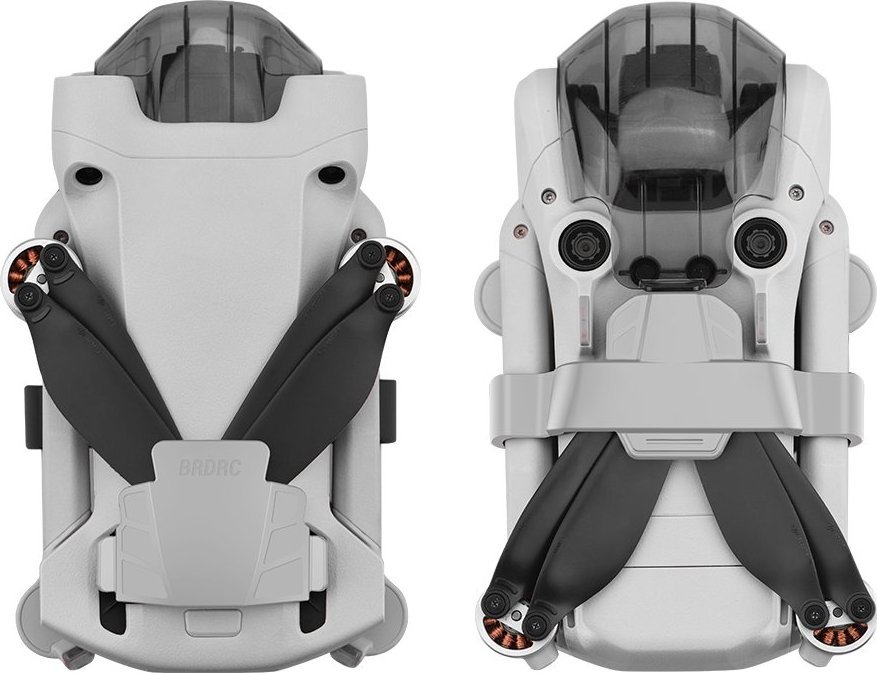BRDRC ZABEZPIECZENIE STABILIZATOR ŚMIGIEŁ DJI MINI 3 PRO - SZARE DWUCZĘŚCIOWE