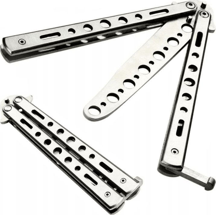 ER4 NÓŻ TRENINGOWY MOTYLKOWY TĘPY MOTYLEK DO TRENINGU