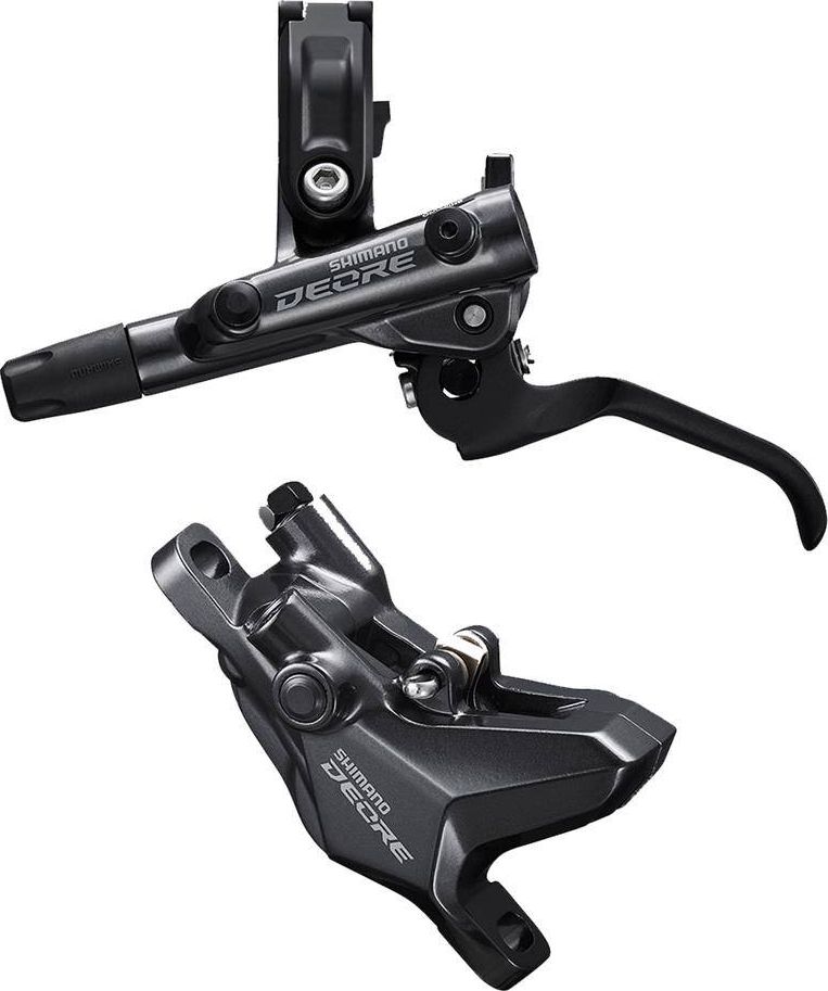 Shimano Zestaw hamulca tarczowego przód Shimano Deore M6100 1000mm okładziny żywiczne uniwersalny
