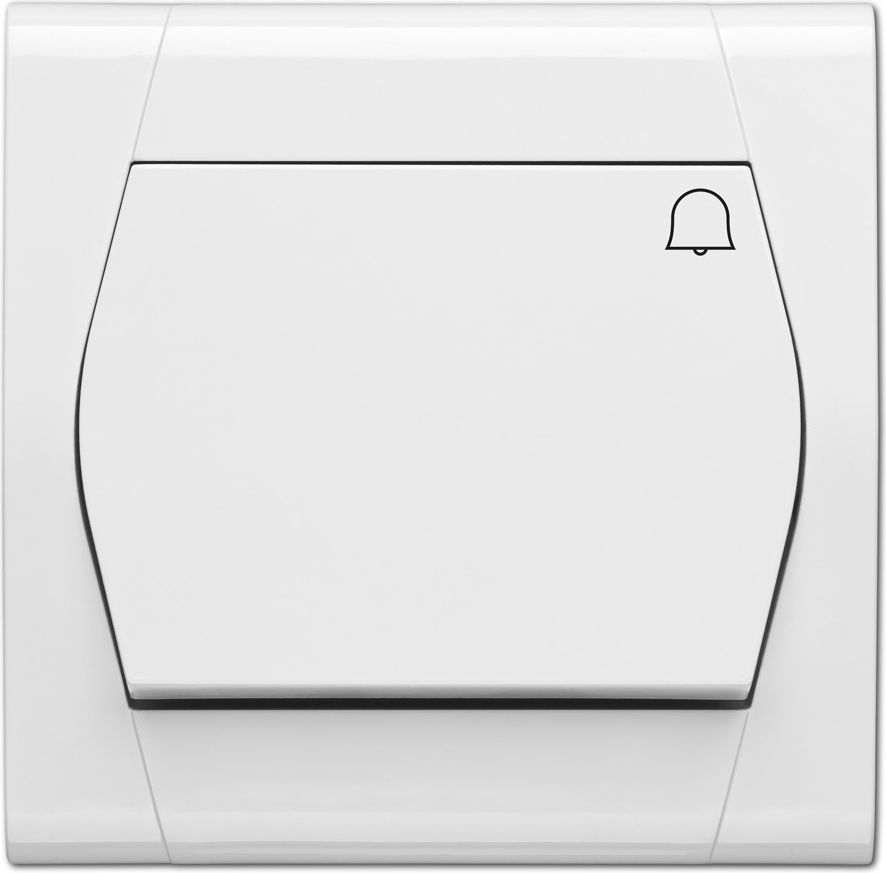 Elektro-Plast Łącznik zwierny dzwonka Festa pojedynczy biały (0855-00)