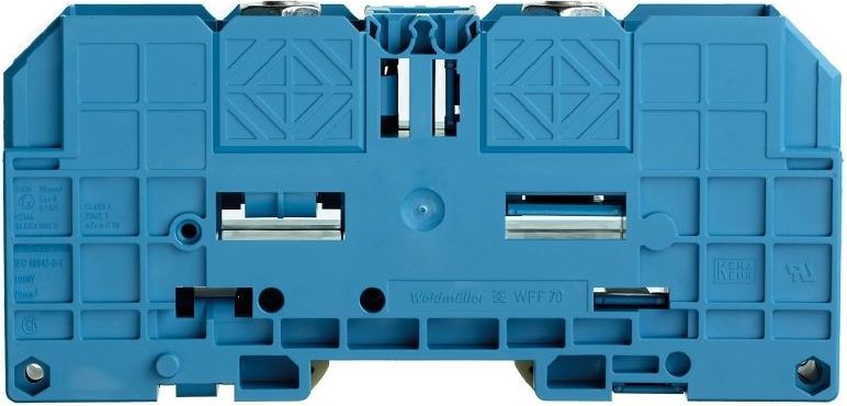 Weidmuller Złączka szynowa 2-przewodowa 70mm2 niebieska (1028480000)